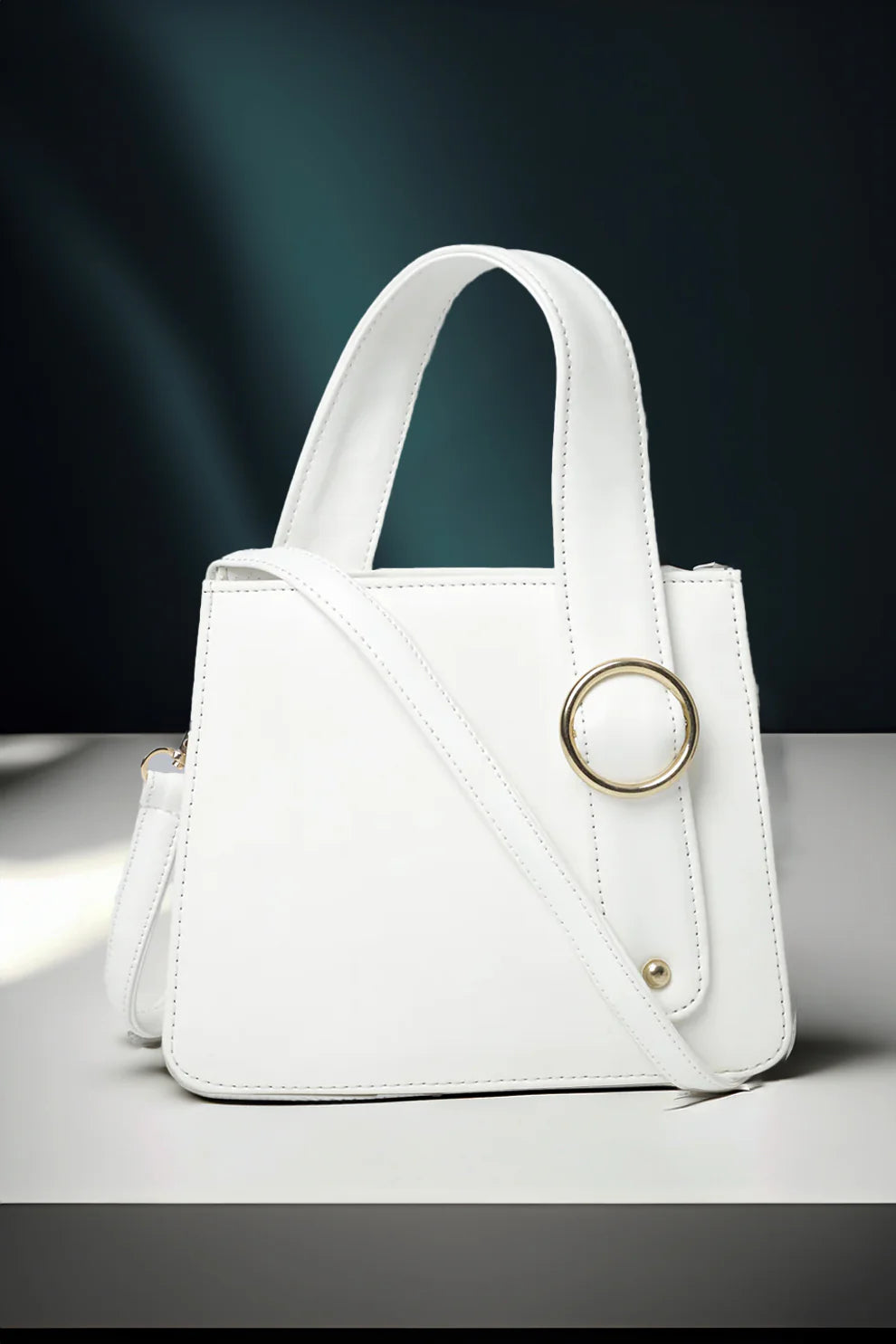 Culture Handbag RingBloom - White