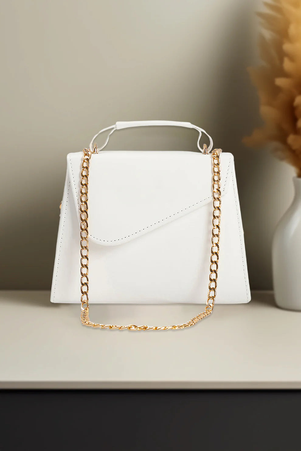 Culture HandBag Royal Box White