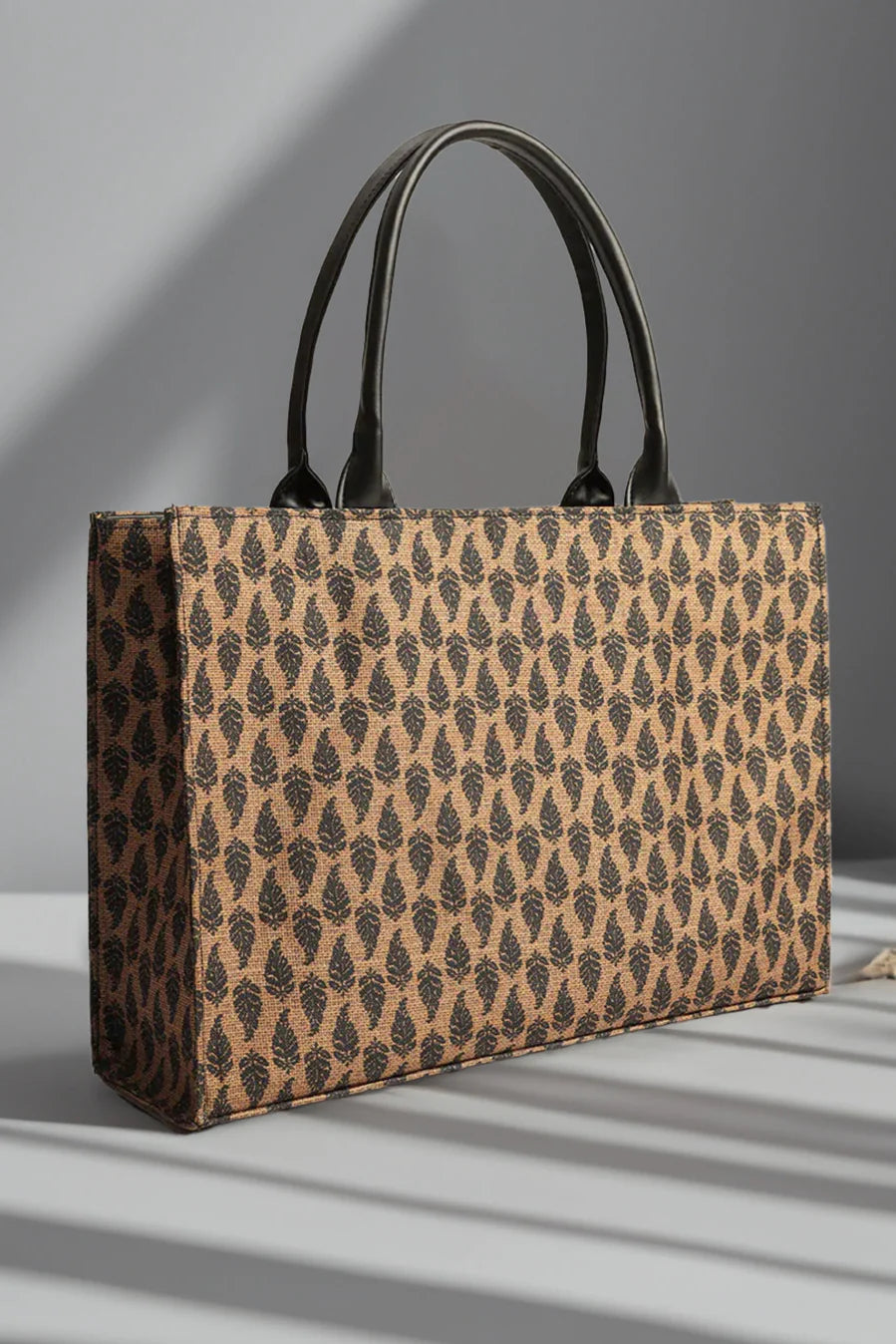 Culture Canvas Tote Premium Strap Brown