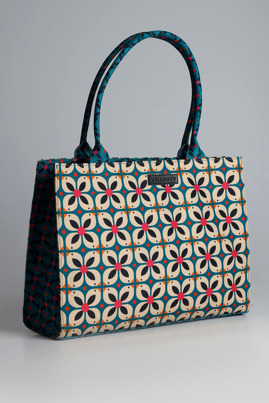 Culture Canvas Tote Floral Dot