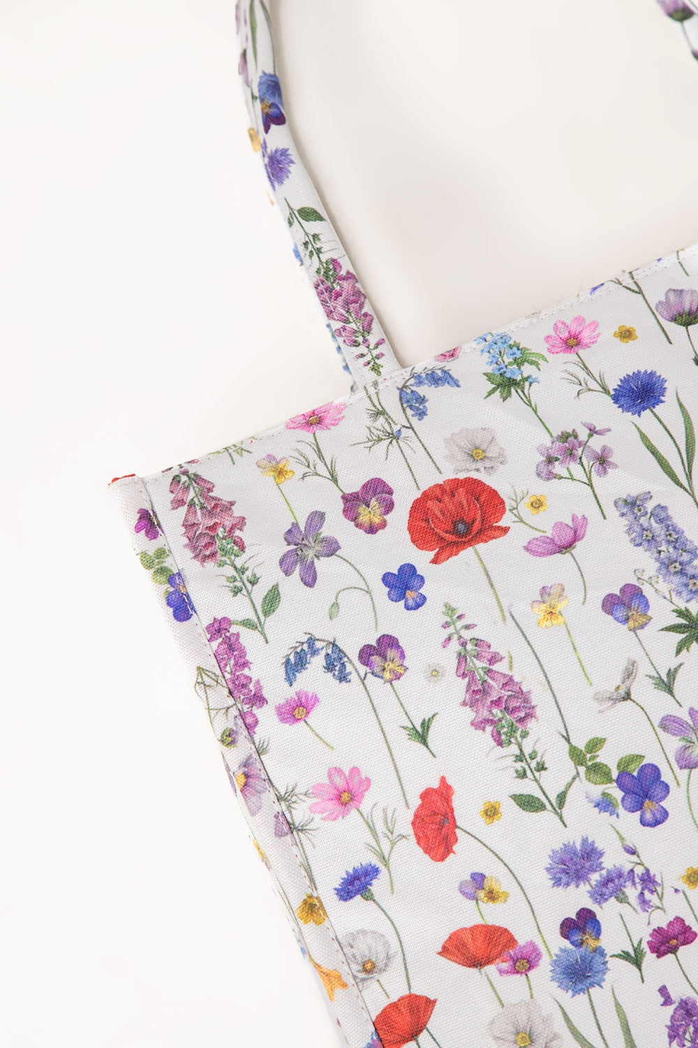 Culture Ideas Tote White Floral