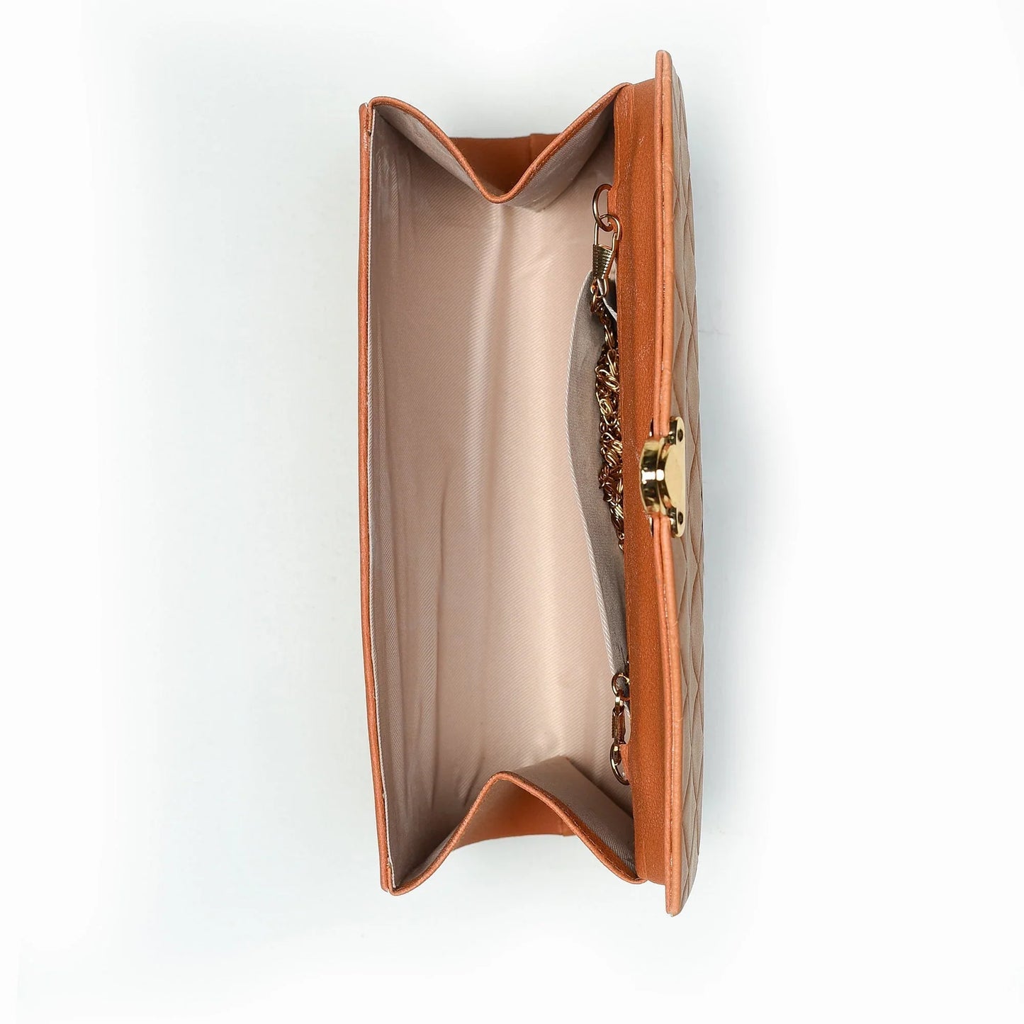 Culture Crossbody Quilted Clutch Mustard