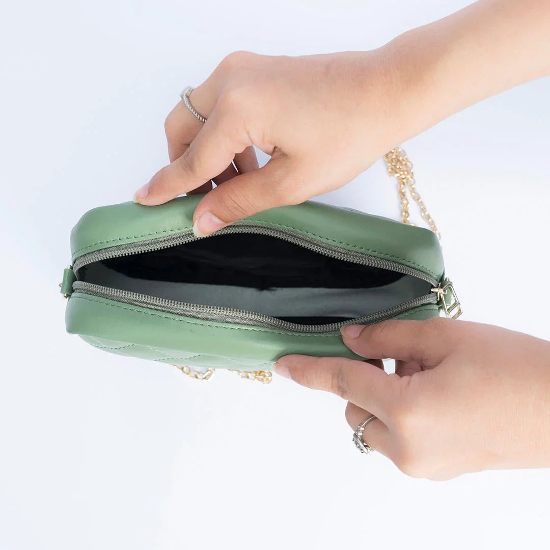 Culture Crossbody Mini Marvel Bag Green
