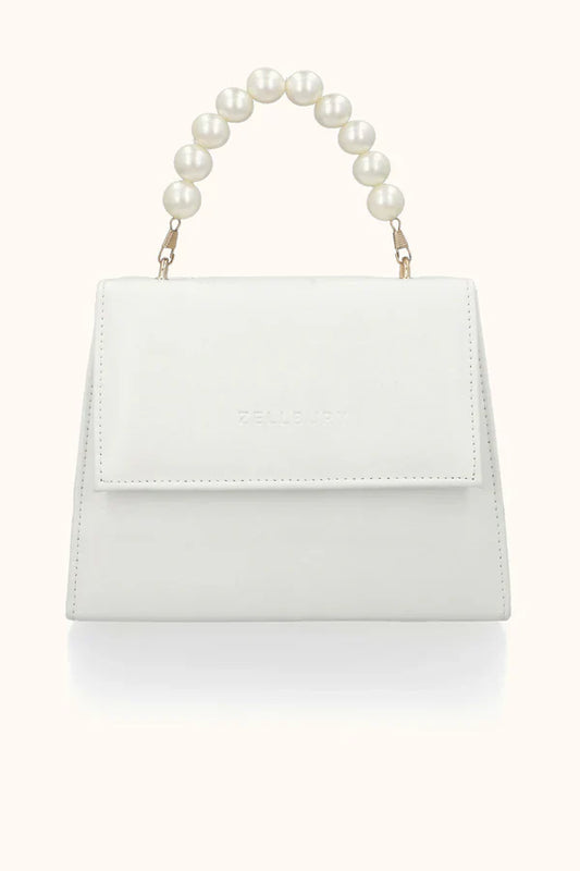 Culture HandBag Pearl White