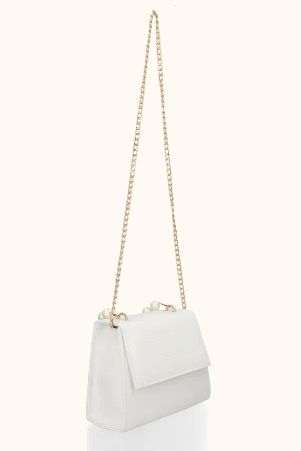 Culture HandBag Pearl White