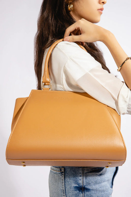 Culture Shoulder Tote Decent Brown