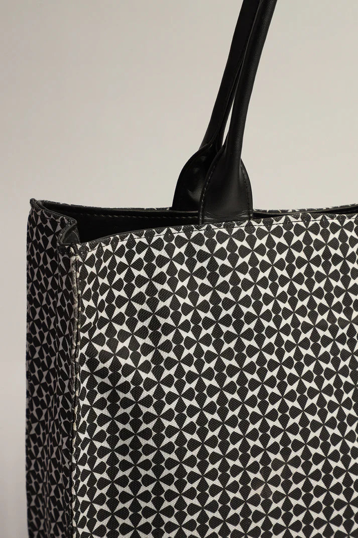 Culture Canvas Tote Premium Strap Black