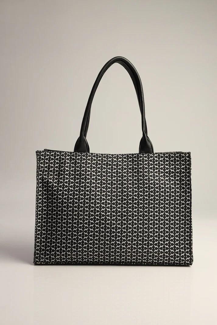 Culture Canvas Tote Premium Strap Black