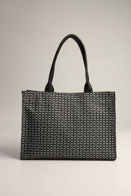 Culture Canvas Tote Premium Strap Black