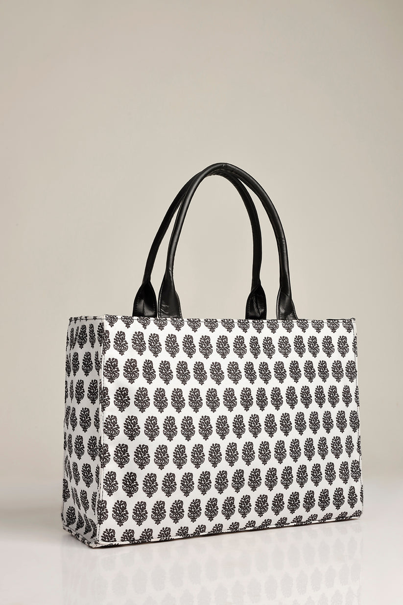 Culture Canvas Tote Premium Strap White