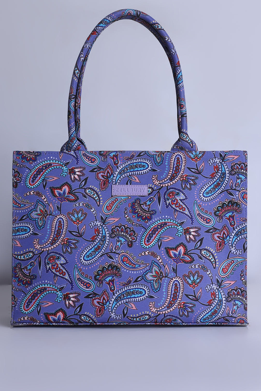 Culture Tote Bag in Purple Mountain Majesty Color
