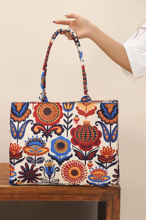 Culture Canvas Tote Sun Floral