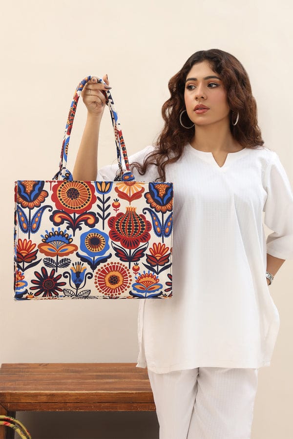 Culture Canvas Tote Sun Floral