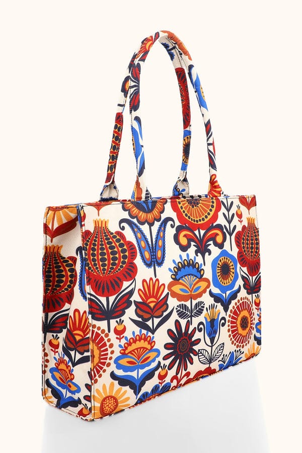 Culture Canvas Tote Sun Floral