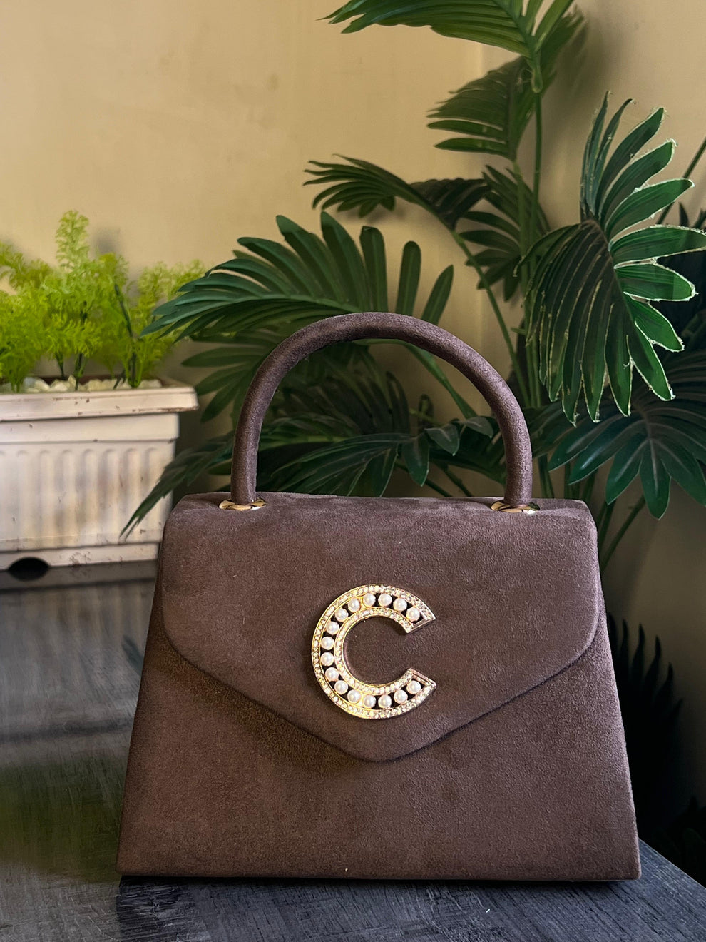 Culture Handbag Classic Chic Black-Blue-Brown-Mustard