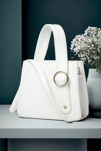 Culture Handbag RingBloom - White