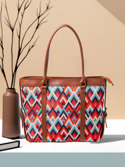 Culture Strap Canvas Tote Bag  Sunset