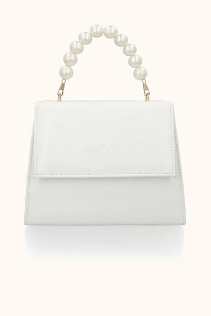 Culture HandBag Pearl White