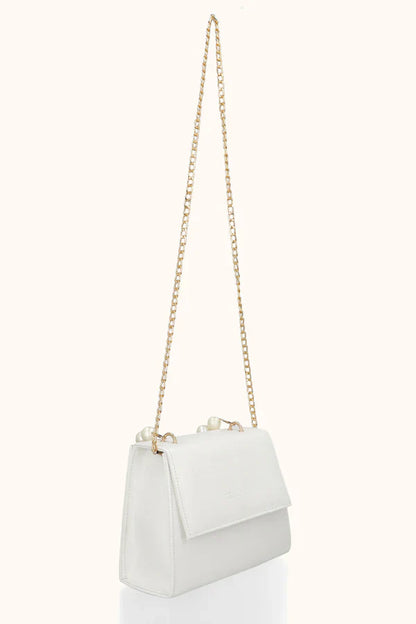 Culture HandBag Pearl White