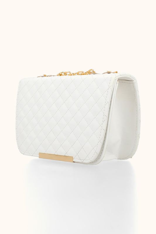 Culture Crossbody Midnight Elegance White