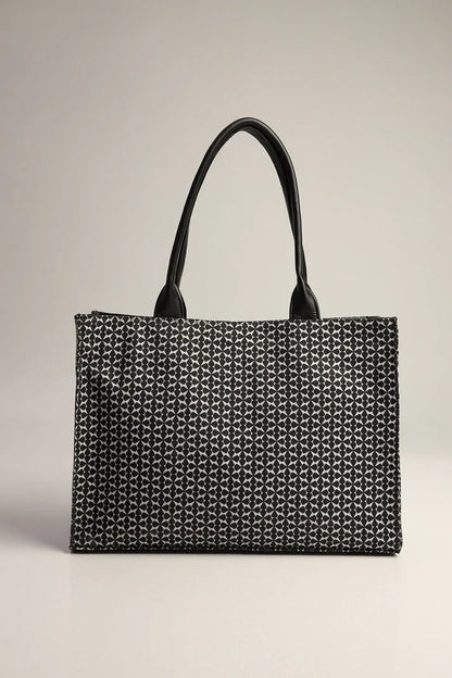 Culture Canvas Tote Premium Strap Black