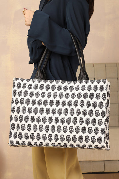 Culture Canvas Tote Premium Strap White