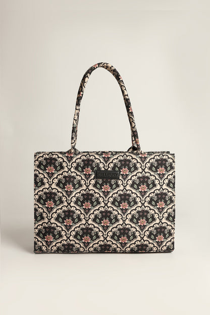 Culture Canvas Tote Round Floral