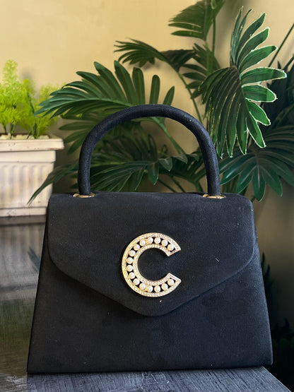 Culture Handbag Classic Chic Black-Blue-Brown-Mustard