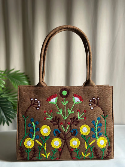 Ideas Gul Ahmed Premium Handmade Embossed Work Brown (LIMITED STOCK)