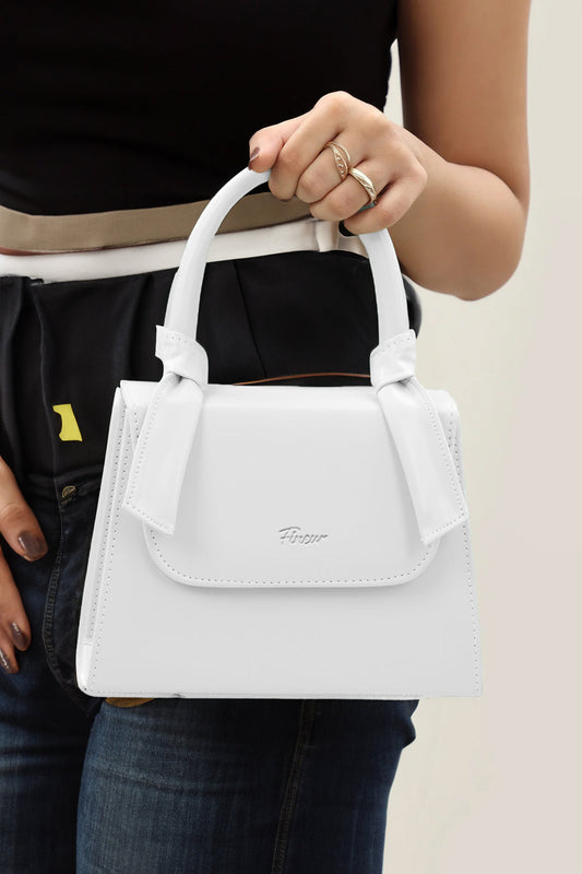 Culture - Handbag Mini Prism -White